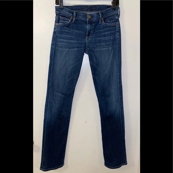 CLEARANCE Citizens of Humanity Ava Low Rise Straight Leg Jeans - Picture 2 of 7